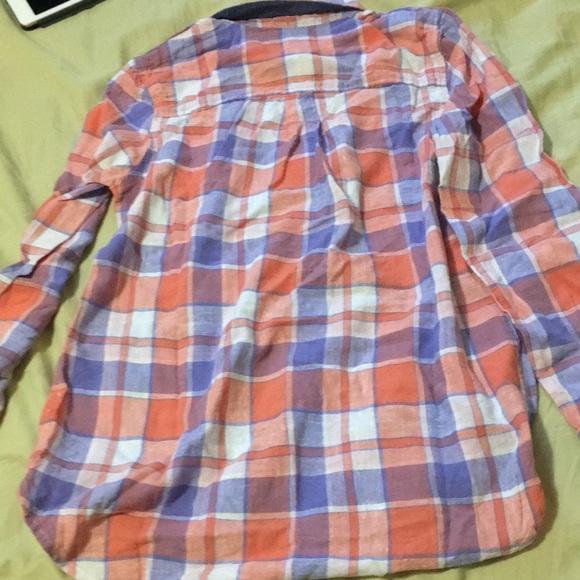 pink and blue flannel - Picture 5 of 6